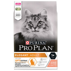 Pro Plan Elegant Optiderma Somonlu Yetişkin Kedi Maması - Thumbnail