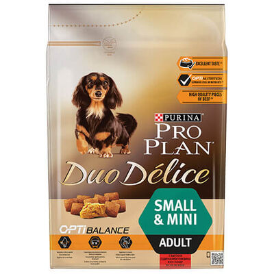 Pro Plan Duo Delice Small Adult Biftekli Küçük Irk Yetişkin Köpek Maması