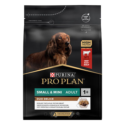 Pro Plan Duo Delice Small Mini Biftekli Küçük Irk Yetişkin Köpek Maması 2,5 Kg 