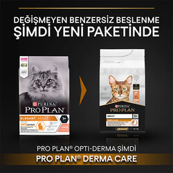 Pro Plan Elegant Optiderma Somonlu Yetişkin Kedi Maması 1,5 Kg - Thumbnail