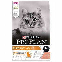 Pro Plan - Pro Plan Elegant Optiderma Somonlu Yetişkin Kedi Maması 3 Kg 
