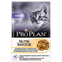 Pro Plan - Pro Plan Junior Tavuk Etli Yavru Kedi Konservesi Pouch 85 Gr