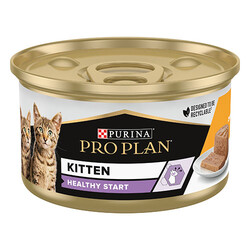 Pro Plan - Pro Plan Kitten Tavuklu Yavru Kedi Konservesi 12 Adet 85 Gr 