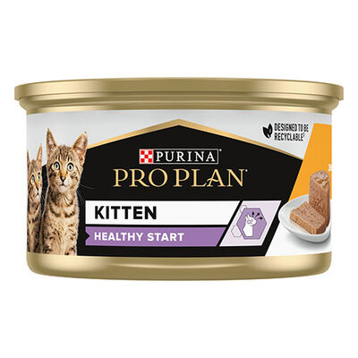 Pro Plan Kitten Tavuklu Yavru Kedi Konservesi 6 Adet 85 Gr 