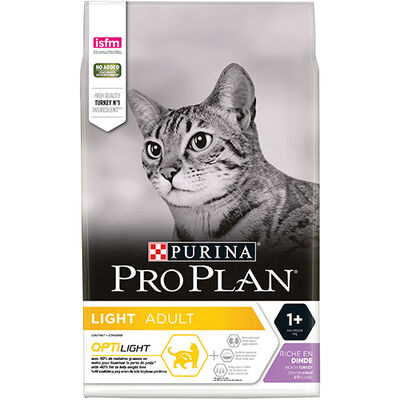 Pro Plan Light Turkey Rice Düşük Kalorili Kuru Kedi Maması