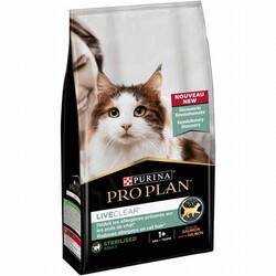 Pro Plan Liveclear Somonlu Alerjen Azaltan Kısırlaştırılmış Kedi Maması 1,4 Kg - Thumbnail