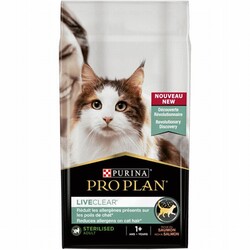 Pro Plan Liveclear Somonlu Alerjen Azaltan Kısırlaştırılmış Kedi Maması 1,4 Kg - Thumbnail