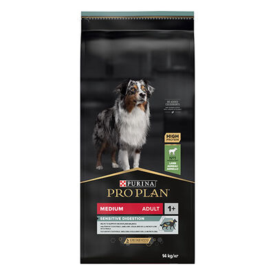Pro Plan Medium Adult Sensitive Digestion Kuzulu Orta Irk Yetişkin Köpek Maması 14 Kg 