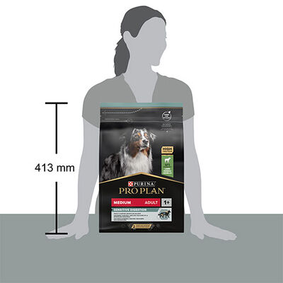 Pro Plan Medium Adult Sensitive Digestion Kuzulu Orta Irk Yetişkin Köpek Maması 3 Kg 