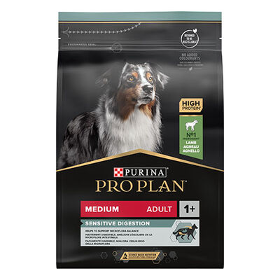 Pro Plan Medium Adult Sensitive Digestion Kuzulu Orta Irk Yetişkin Köpek Maması 3 Kg 