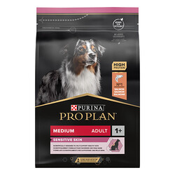 Pro Plan Medium Sensitive Skin Adult Somonlu Orta Irk Yetişkin Köpek Maması 3 Kg - Thumbnail