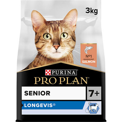 Pro Plan Senior Somonlu Yaşlı Kedi Maması 3 Kg 