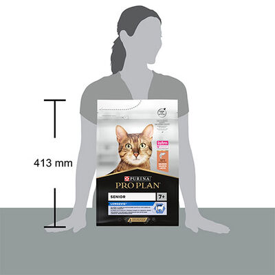 Pro Plan Senior Somonlu Yaşlı Kedi Maması 3 Kg 