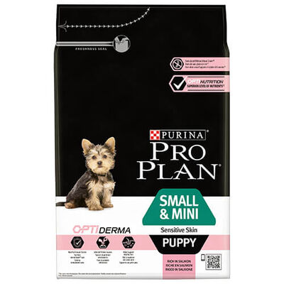 Pro Plan Small Mini Puppy Sensitive Skin Somonlu Küçük Irk Yavru Köpek Maması
