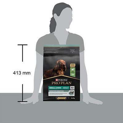 Pro Plan Small & Mini Adult Sensitive Digestion Kuzulu Küçük Irk Yetişkin Köpek Maması 3 Kg 