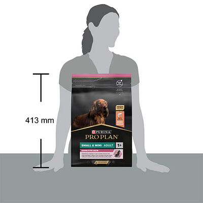 Pro Plan Small & Mini Adult Sensitive Skin Somonlu Küçük Irk Yetişkin Köpek Maması 3 Kg 
