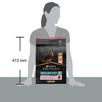 Pro Plan Small & Mini Puppy Sensitive Skin Somonlu Küçük Irk Yavru Köpek Maması 3 Kg 