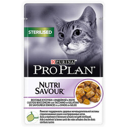 Pro Plan - Pro Plan Sterilised Hindi Etli Kısırlaştırılmış Kedi Konservesi Pouch 85 Gr