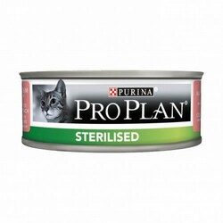 Pro Plan - Pro Plan Sterilised Somonlu Kısırlaştırılmış Kedi Konservesi 12 Adet 85 Gr 