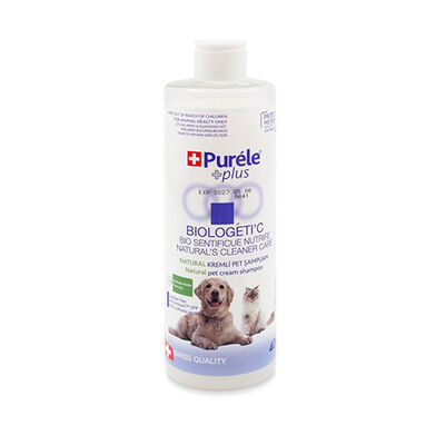 Purele Biologetic Kremli Kedi ve Köpek Şampuanı 400 ml 
