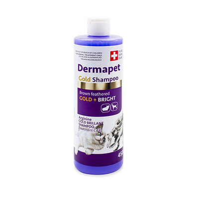 Purele Dermapet Kahverengi Tüy Kedi ve Köpek Şampuanı 450 ml 