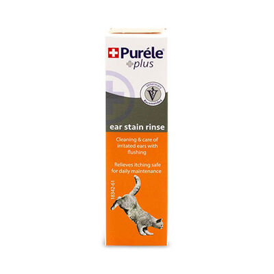 Purele Ear Stain Kedi ve Köpek Kulak Temizleme Solüsyonu 50 ml 