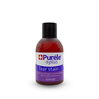 Purele Kedi ve Köpek Gözyaşı Lekesi Temizleme Solüsyonu 50 ml 