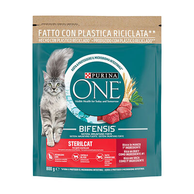 Purina One Sterilised Sığır Etli Kısırlaştırılmış Kedi Maması 2 Adet 800 Gr 