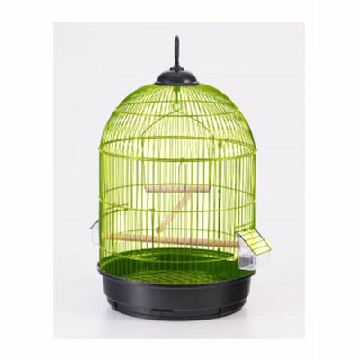 EuroGold Yuvarlak Kuş Kafesi Pirinç 34 x 55 Cm 