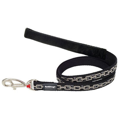 Reddingo Zincir Desenli Köpek Uzatma Tasması Large 25 Mm 1,2 Mt 