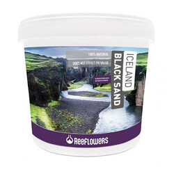 Reeflowers - Reeflowers Iceland Black Sand Akvaryum Kumu 3-5 Mm 25 Kg 