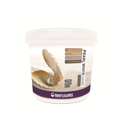 Reeflowers Pearl White Sand Kalsiyum Karbonatlı Akvaryum Kumu 0,5-1 Mm 25 Kg 