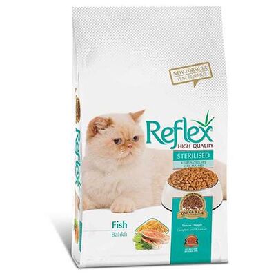 Reflex Balıklı Kısırlaştırılmış Yetişkin Kuru Kedi Maması