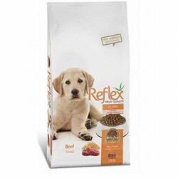 Reflex - Reflex Biftekli ve Pirinçli Yavru Köpek Maması 15 Kg 
