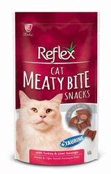 Reflex - Reflex Cat Meaty Bite Sanck Ördekli Peynirli Kedi Ödülü