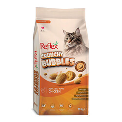 Reflex - Reflex Crunchy Bubbles Tavuklu Yetişkin Kedi Maması 10 Kg 