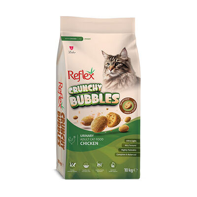 Reflex Crunchy Bubbles Urinary Tavuklu Yetişkin Kedi Maması 10 Kg 