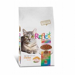 Reflex - Reflex Gourmet Tavuklu ve Pirinçli Yetişkin Kedi Maması 15 Kg 