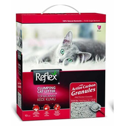 Reflex - Reflex Granül Aktif Karbonlu Topaklanan Kedi Kumu 2x10 Lt 