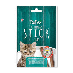 Reflex - Reflex Stick Hindili Tahılsız Yavru Kedi Ödül Çubuğu 3x5 Gr 