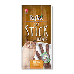 Reflex - Reflex Biftekli Tahılsız Kedi Ödül Çubuğu 3x5 Gr
