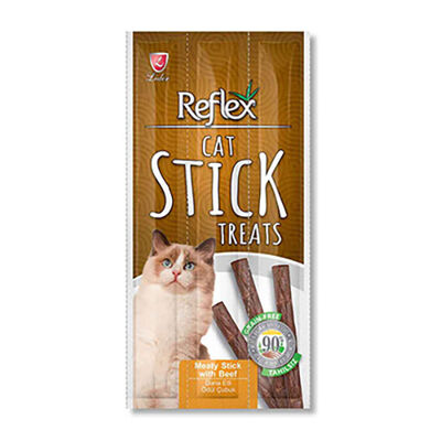 Reflex Biftekli Tahılsız Kedi Ödül Çubuğu 3x5 Gr