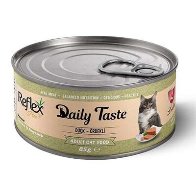 Reflex Plus Daily Taste Kıyılmış Ördekli Yetişkin Kedi Konservesi