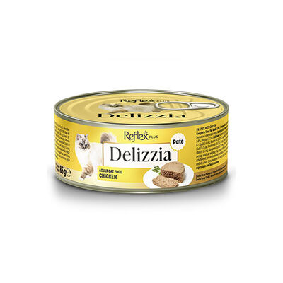 Reflex Plus Delizzia Tavuklu Ezme Yetişkin Kedi Konservesi 85 Gr 