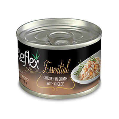 Reflex Plus Essential Tavuklu ve Peynirli Kedi Konservesi