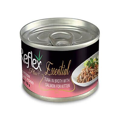 Reflex Plus Essential Ton Balığı Somonlu Yavru Kedi Konservesi