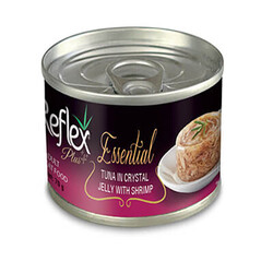 Reflex Plus - Reflex Plus Essential Ton Balıklı Karidesli Jel Kedi Konservesi