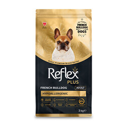 Reflex Plus HypoAllergenic French Bulldog Yetişkin Köpek Maması 3 Kg - Thumbnail