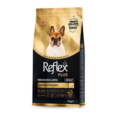 Reflex Plus HypoAllergenic French Bulldog Yetişkin Köpek Maması 3 Kg 