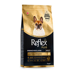 Reflex Plus HypoAllergenic French Bulldog Yetişkin Köpek Maması 3 Kg - Thumbnail